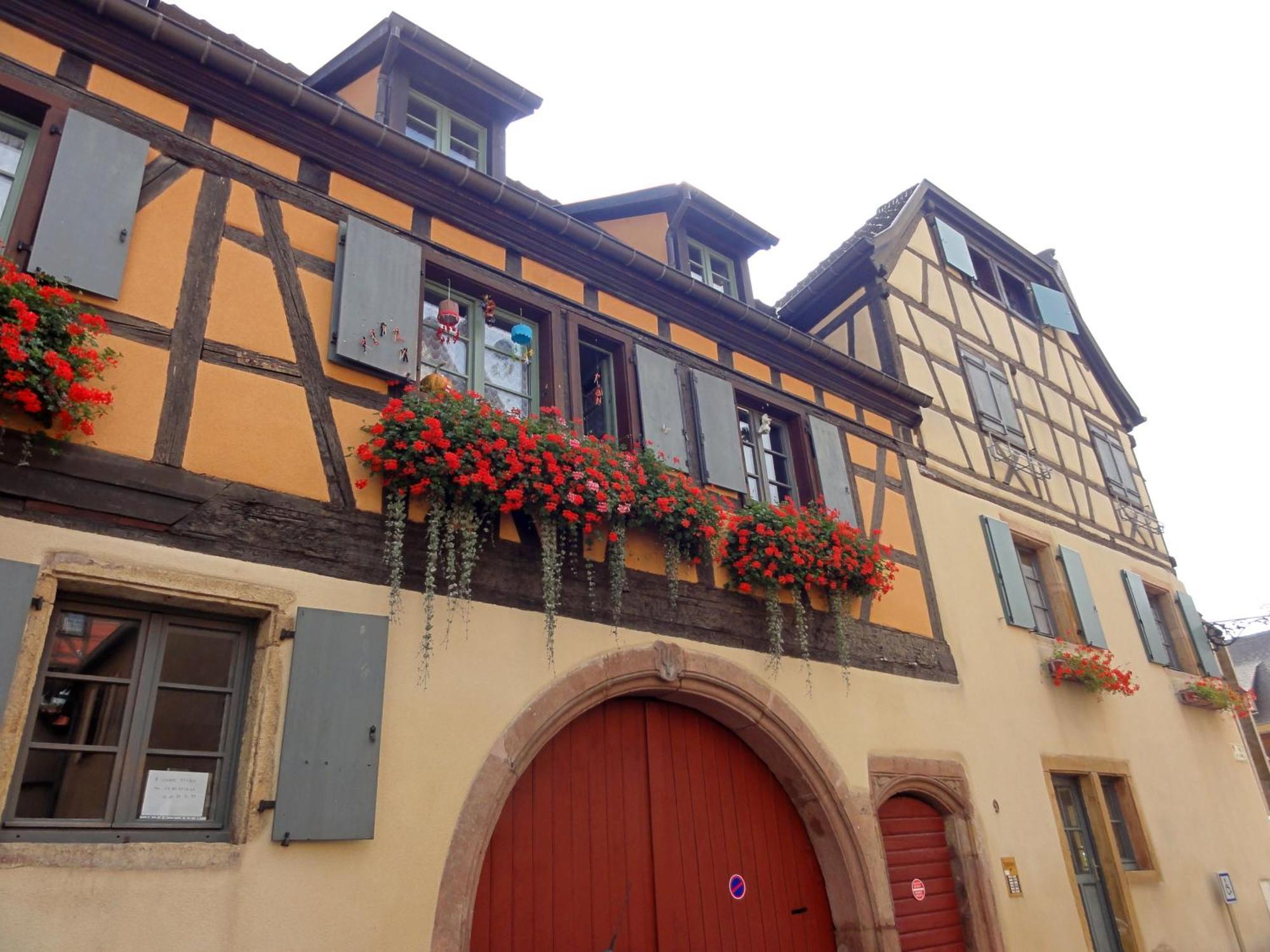 Gite Traditionnel Au Centre Historique D'Eguisheim Exteriér fotografie